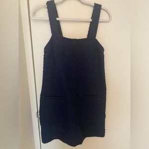 Abercrombie navy tweed mini dress, XS